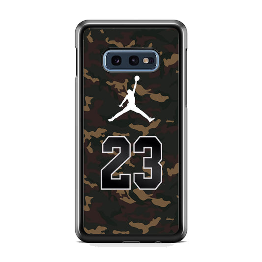 Air Jordan 23 Dark Green Camo Samsung Galaxy S10E Case