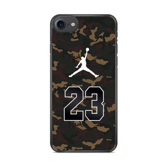 Air Jordan 23 Dark Green Camo iPhone 8 Case