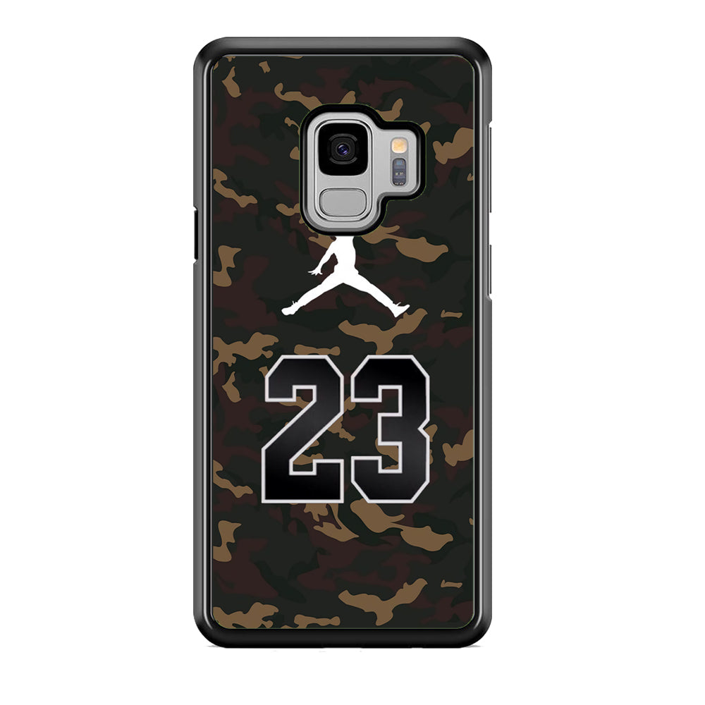 Air Jordan 23 Dark Green Camo Samsung Galaxy S9 Case