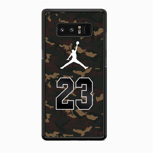 Air Jordan 23 Dark Green Camo Samsung Galaxy Note 8 Case