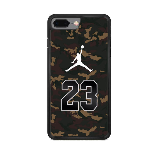 Air Jordan 23 Dark Green Camo iPhone 8 Plus Case