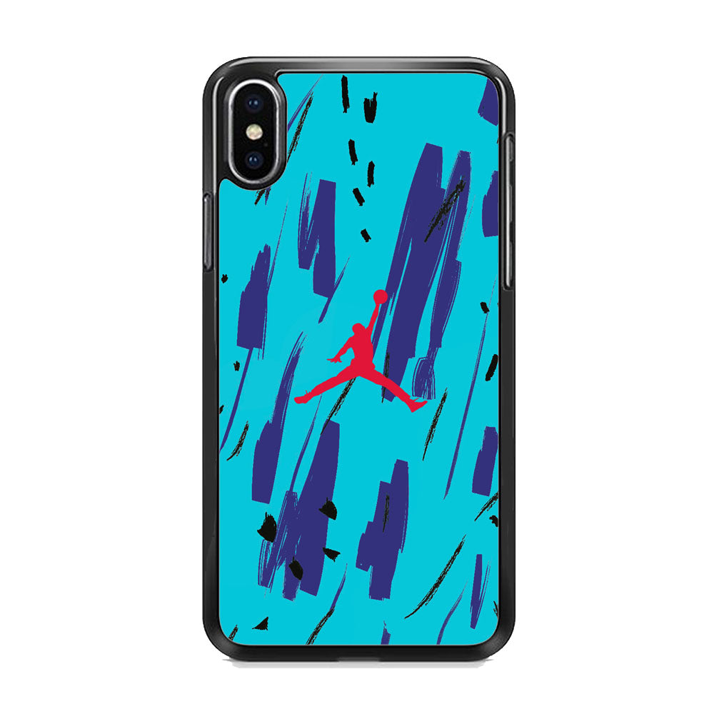 Air Jordan Aqua iPhone XS Case