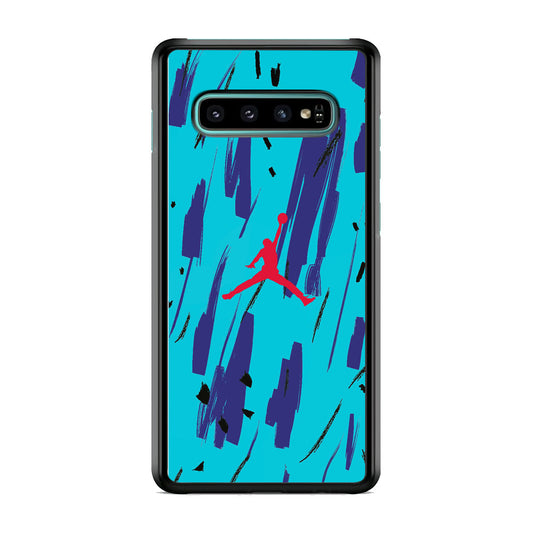 Air Jordan Aqua Samsung Galaxy S10 Case
