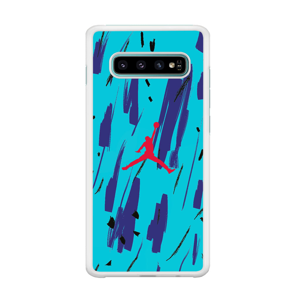 Air Jordan Aqua Samsung Galaxy S10 Case