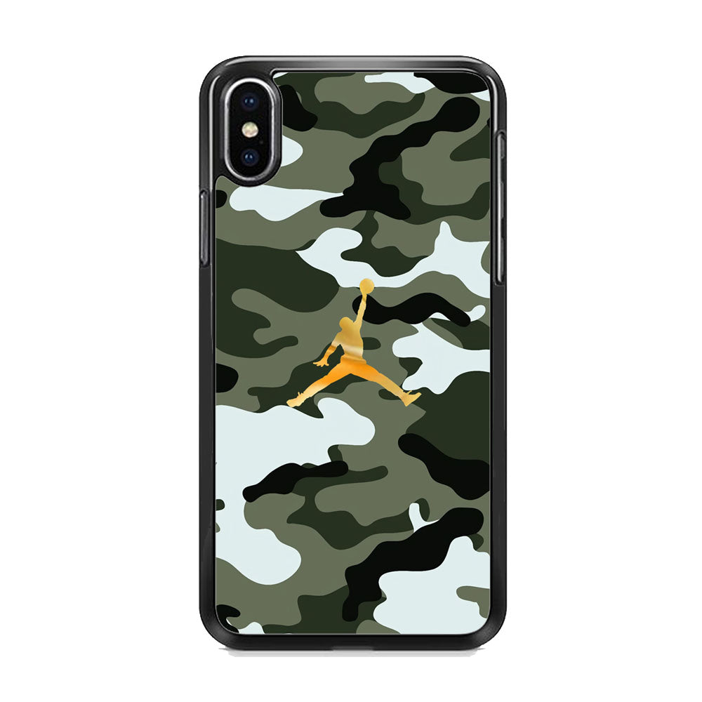 Air Jordan Camo Forest Beast iPhone XS Case