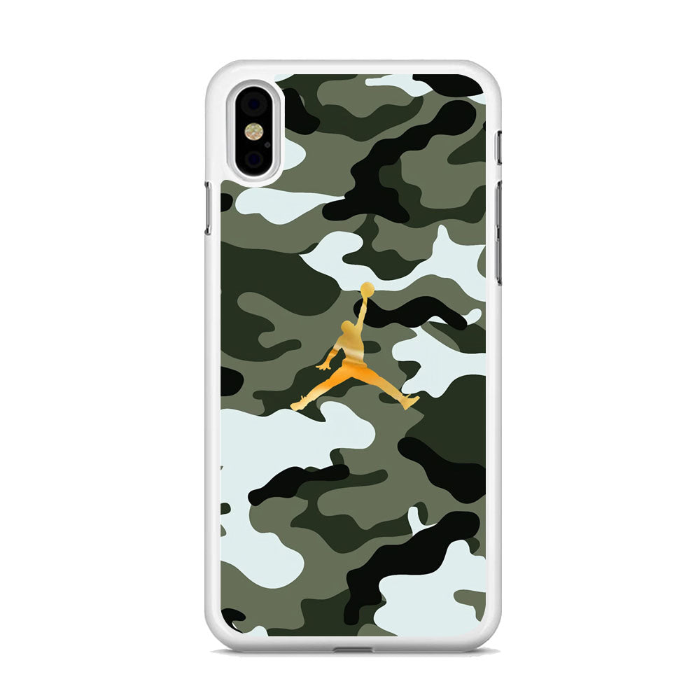 Air Jordan Camo Forest Beast iPhone XS Case