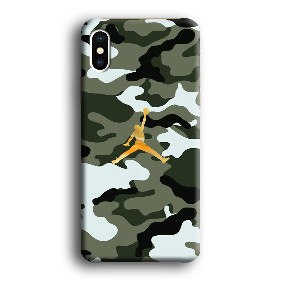 Air Jordan Camo Forest Beast iPhone XS Case
