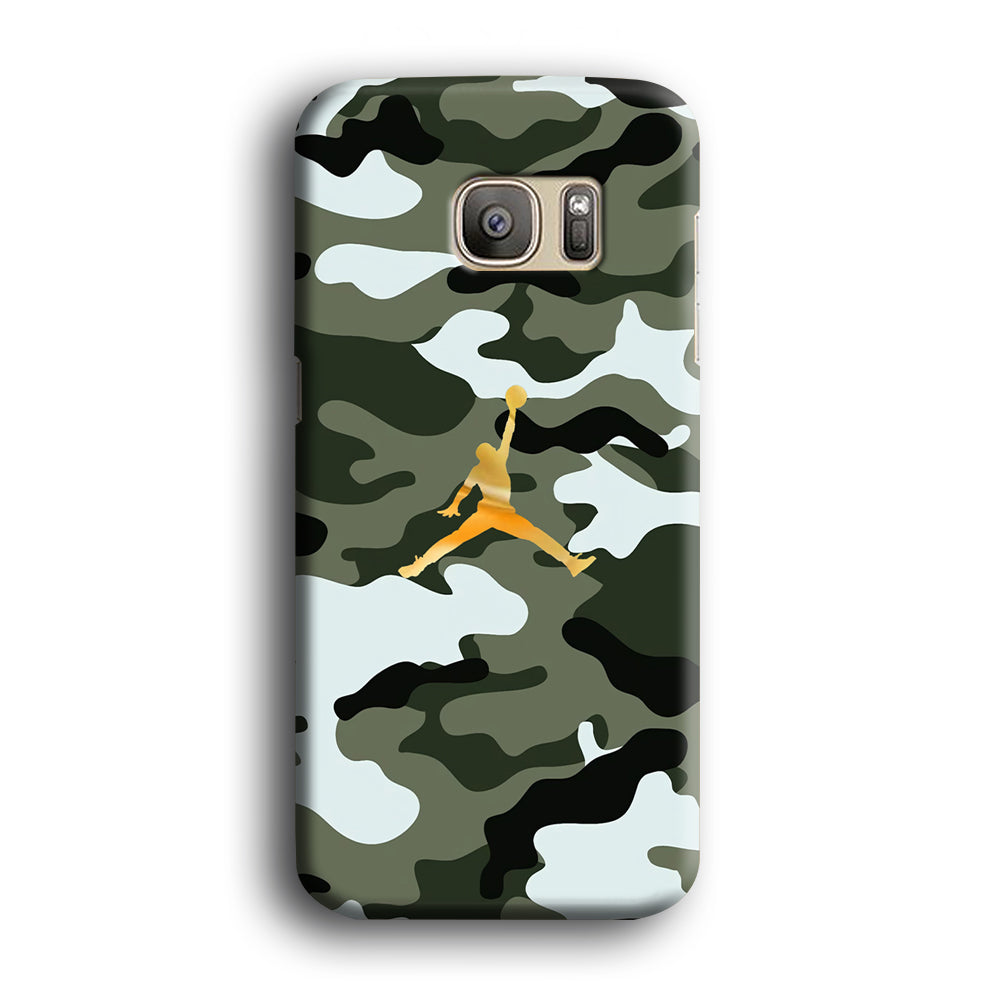 Air Jordan Camo Forest Beast Samsung Galaxy S7 Case