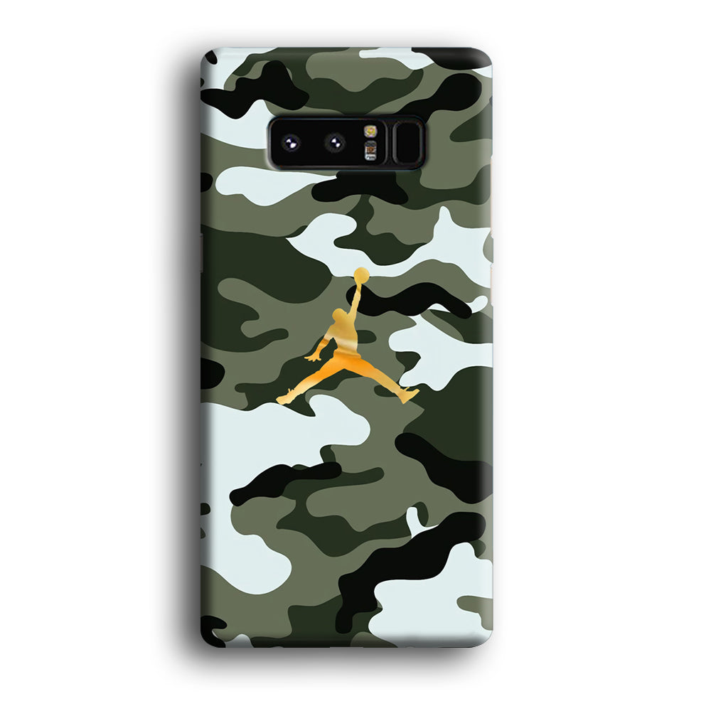 Air Jordan Camo Forest Beast Samsung Galaxy Note 8 Case