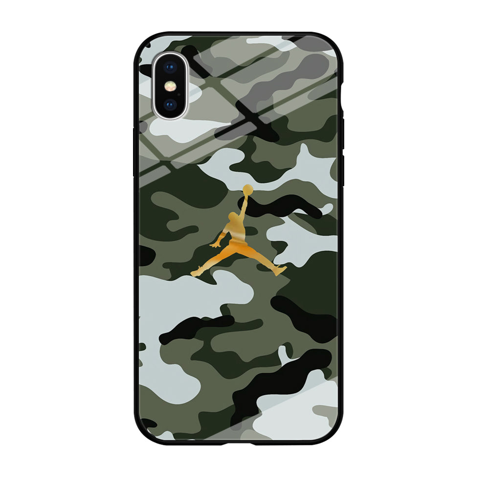 Air Jordan Camo Forest Beast iPhone XS Case