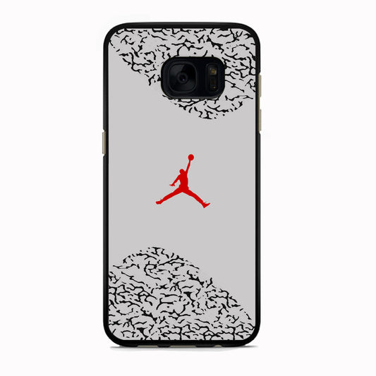 Air Jordan Cement Grey Samsung Galaxy S7 Edge Case