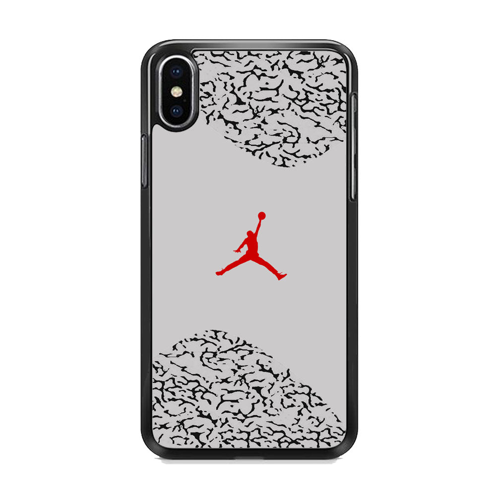 Air Jordan Cement Grey iPhone XS MAX Case