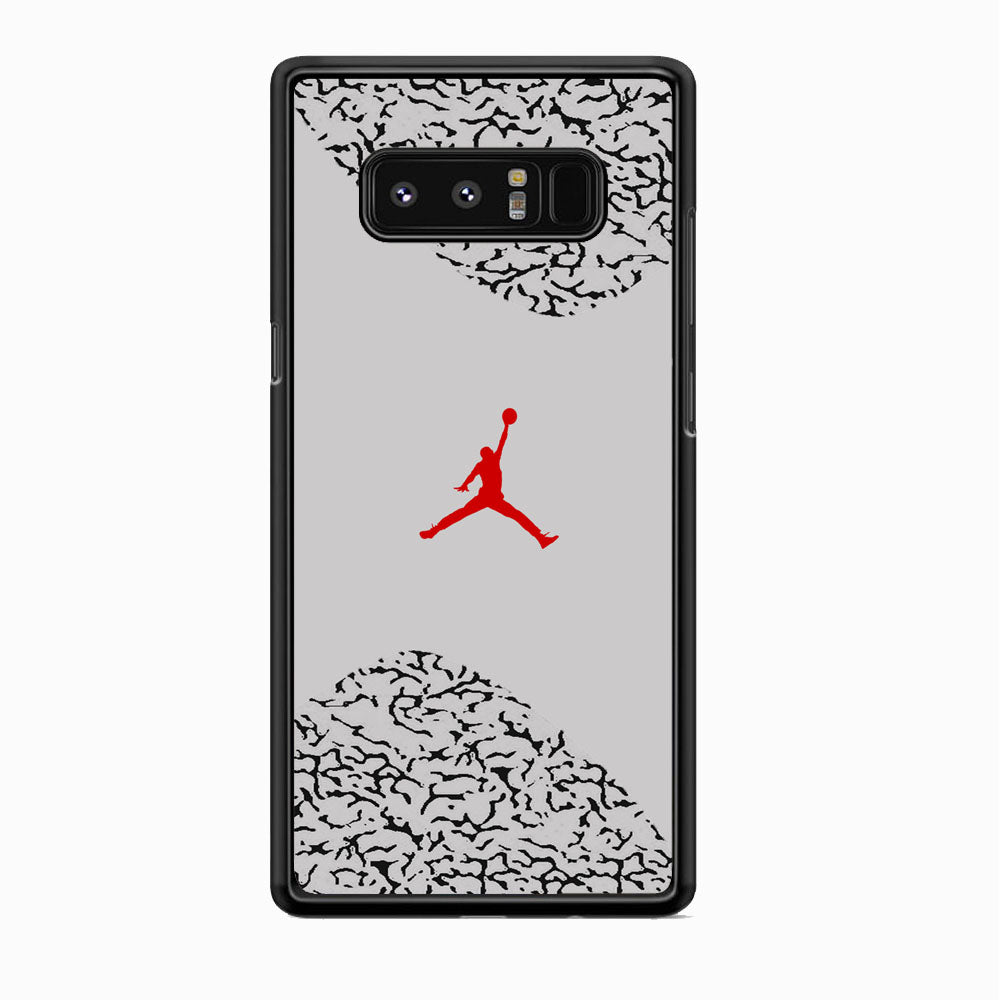 Air Jordan Cement Grey Samsung Galaxy Note 8 Case