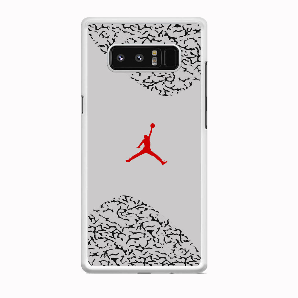Air Jordan Cement Grey Samsung Galaxy Note 8 Case
