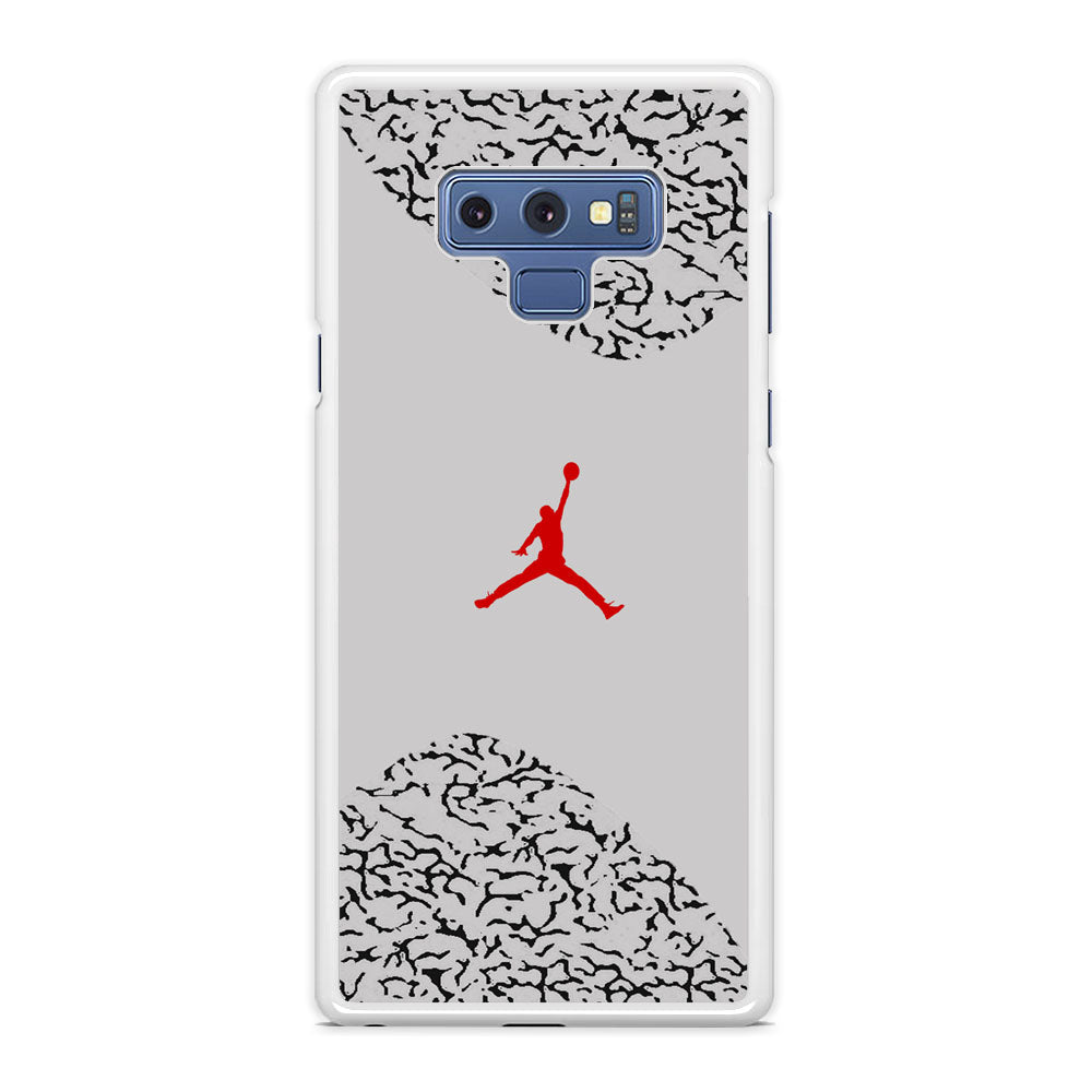 Air Jordan Cement Grey Samsung Galaxy Note 9 Case