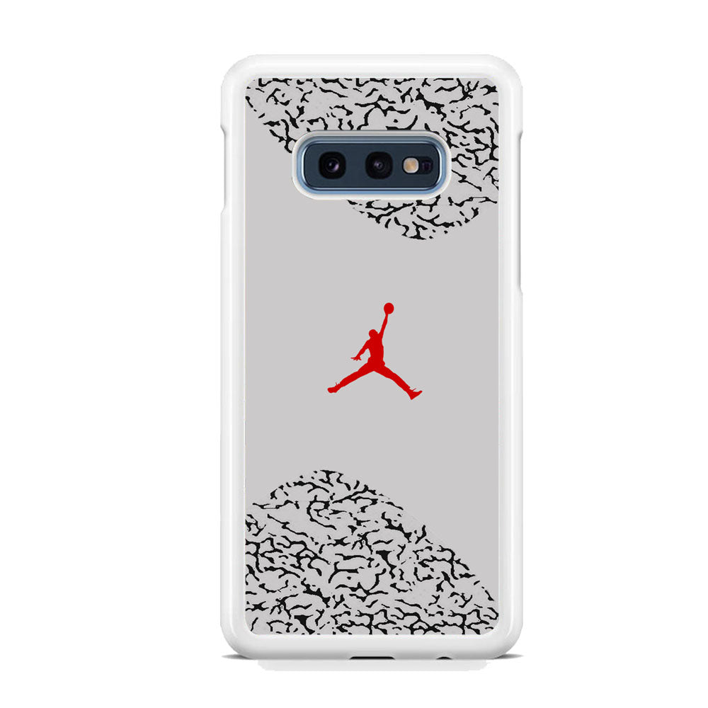 Air Jordan Cement Grey Samsung Galaxy S10E Case