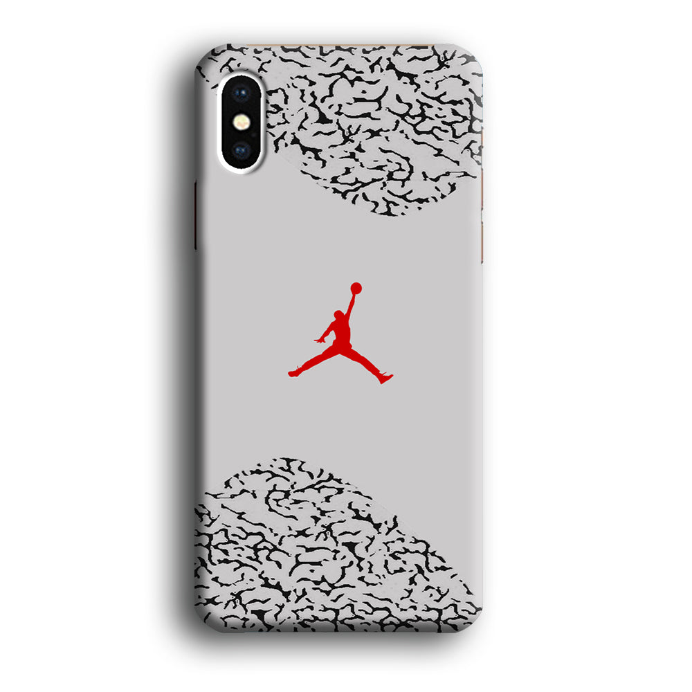 Air Jordan Cement Grey iPhone XS MAX Case