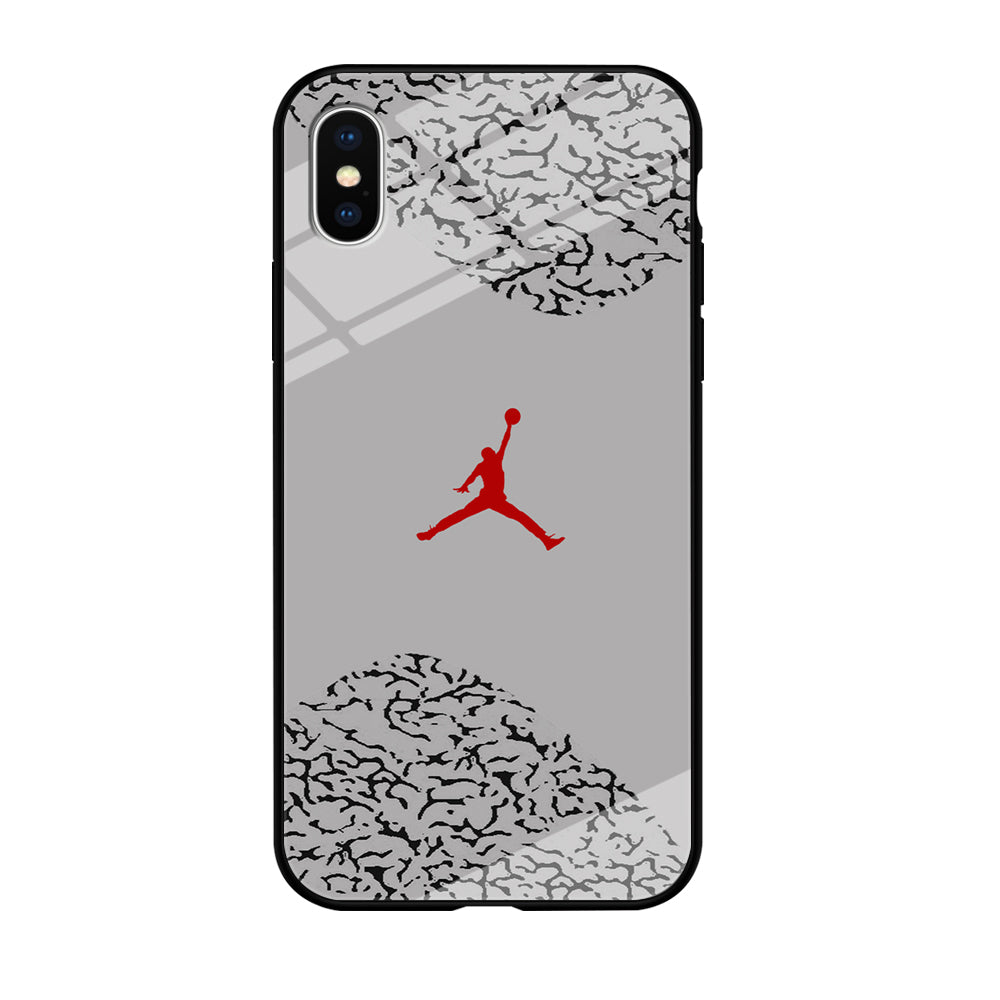 Air Jordan Cement Grey iPhone XS MAX Case