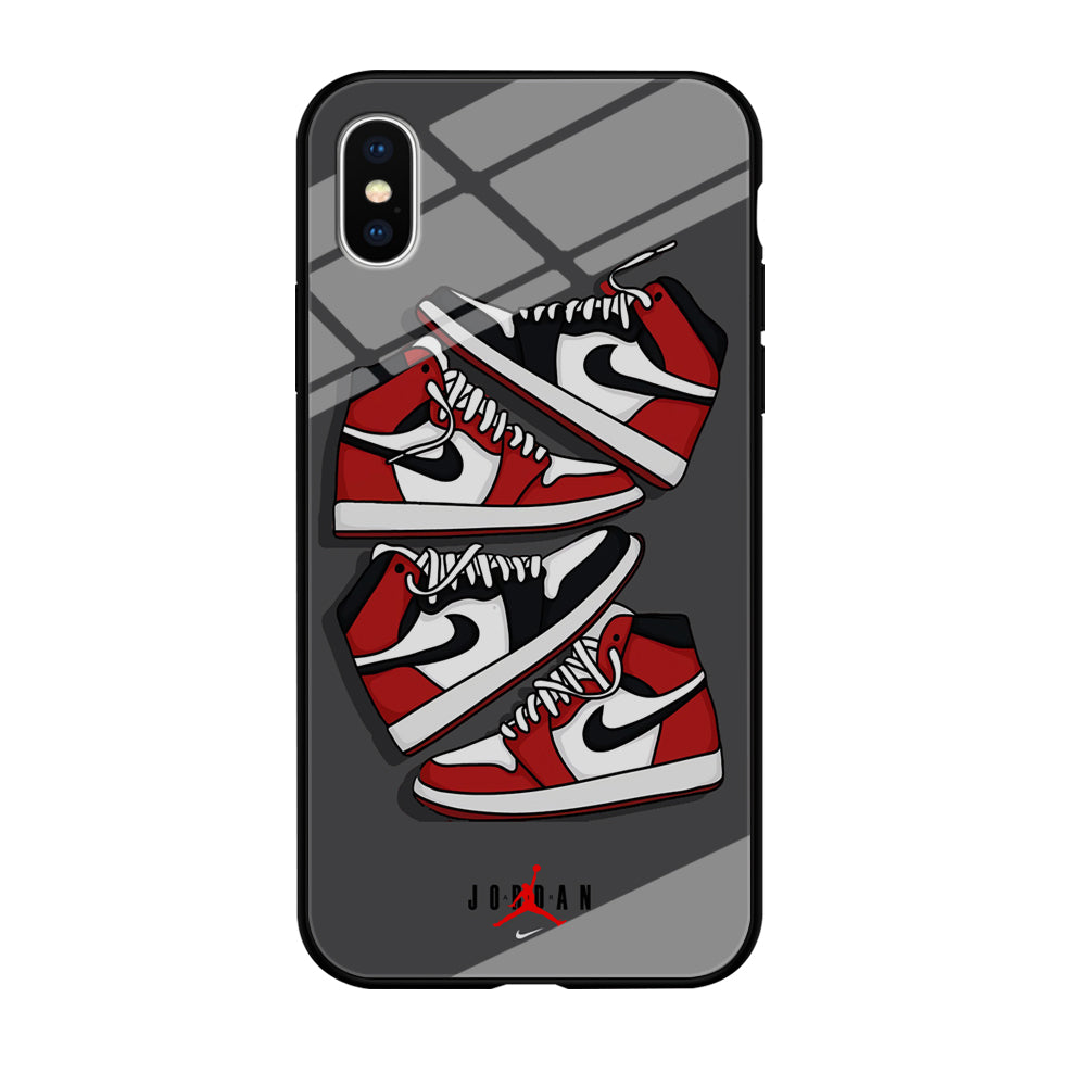 Air Jordan Circle of Teamplay iPhone XS MAX Case