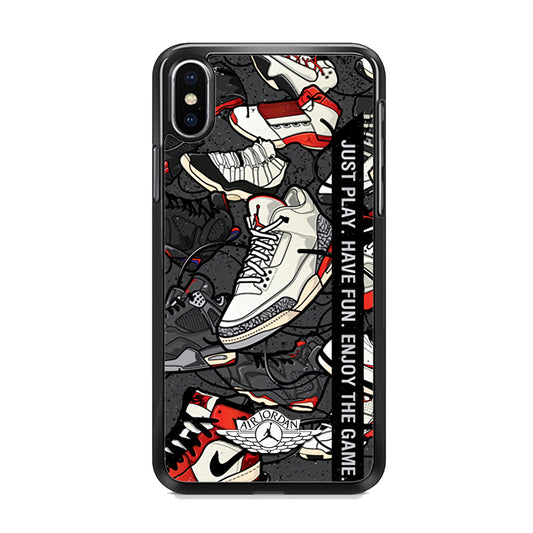 Air Jordan Enjoy The Game iPhone X Case