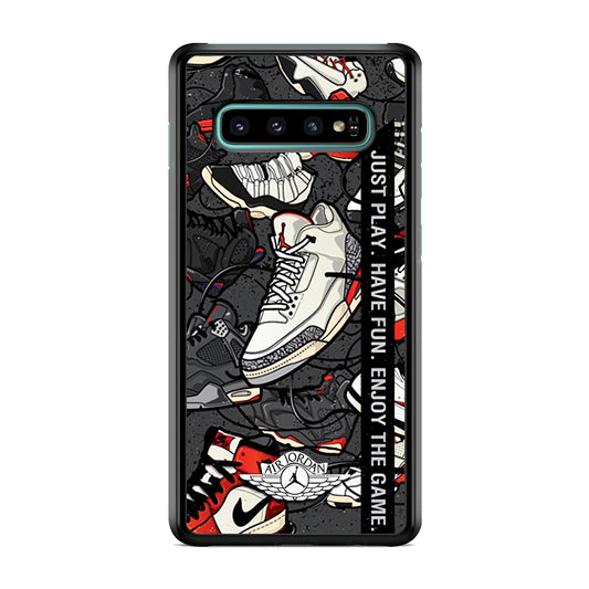 Air Jordan Enjoy The Game Samsung Galaxy S10 Case