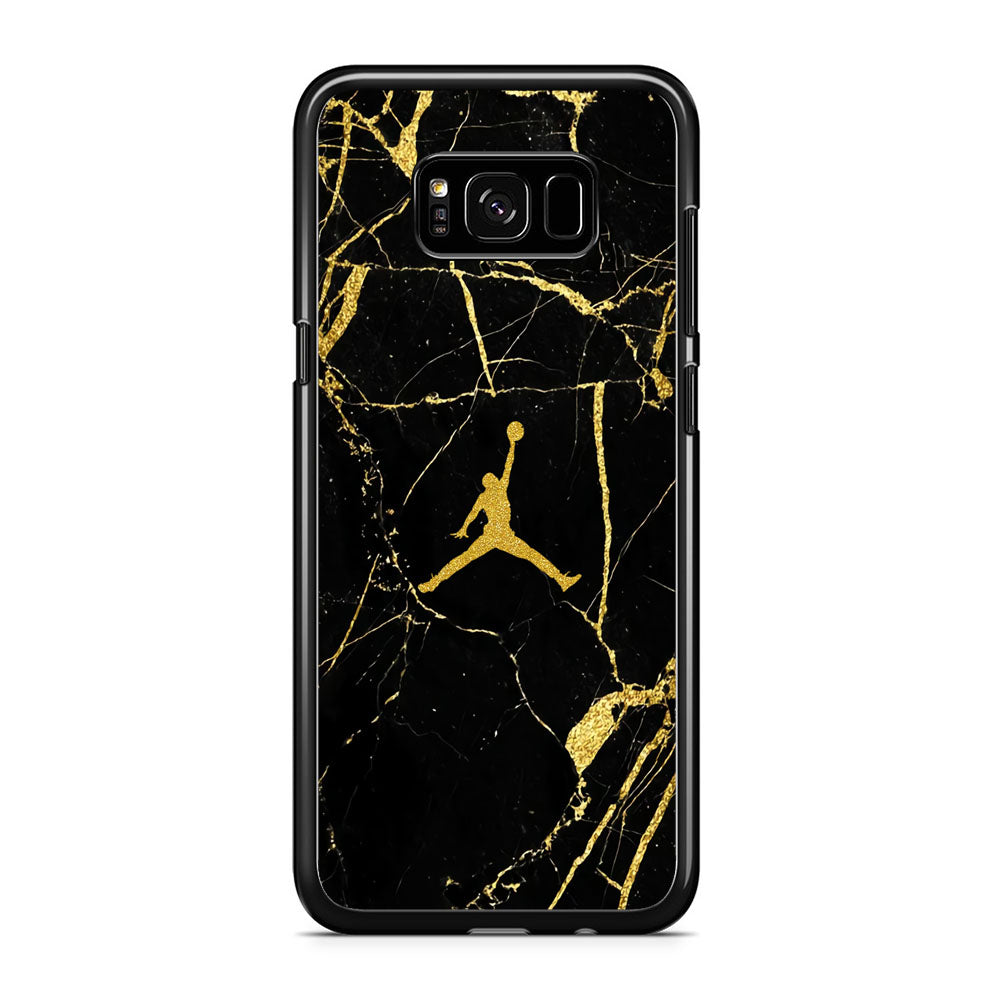 Air Jordan Golden Root Marble Samsung Galaxy S8 Case