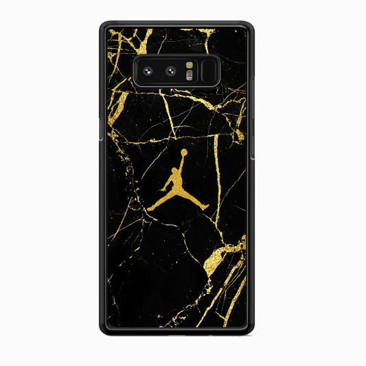 Air Jordan Golden Root Marble Samsung Galaxy Note 8 Case