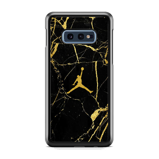 Air Jordan Golden Root Marble Samsung Galaxy S10 Plus Case