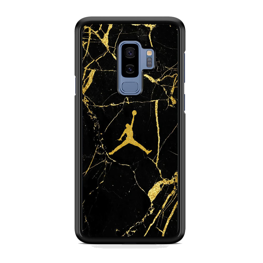 Air Jordan Golden Root Marble Samsung Galaxy S9 Plus Case