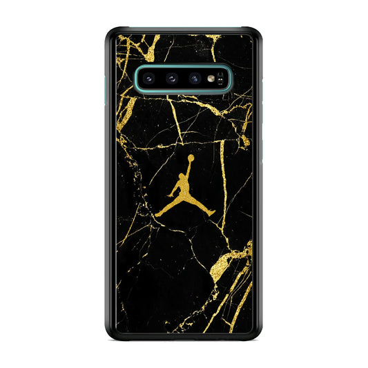 Air Jordan Golden Root Marble Samsung Galaxy S10E Case