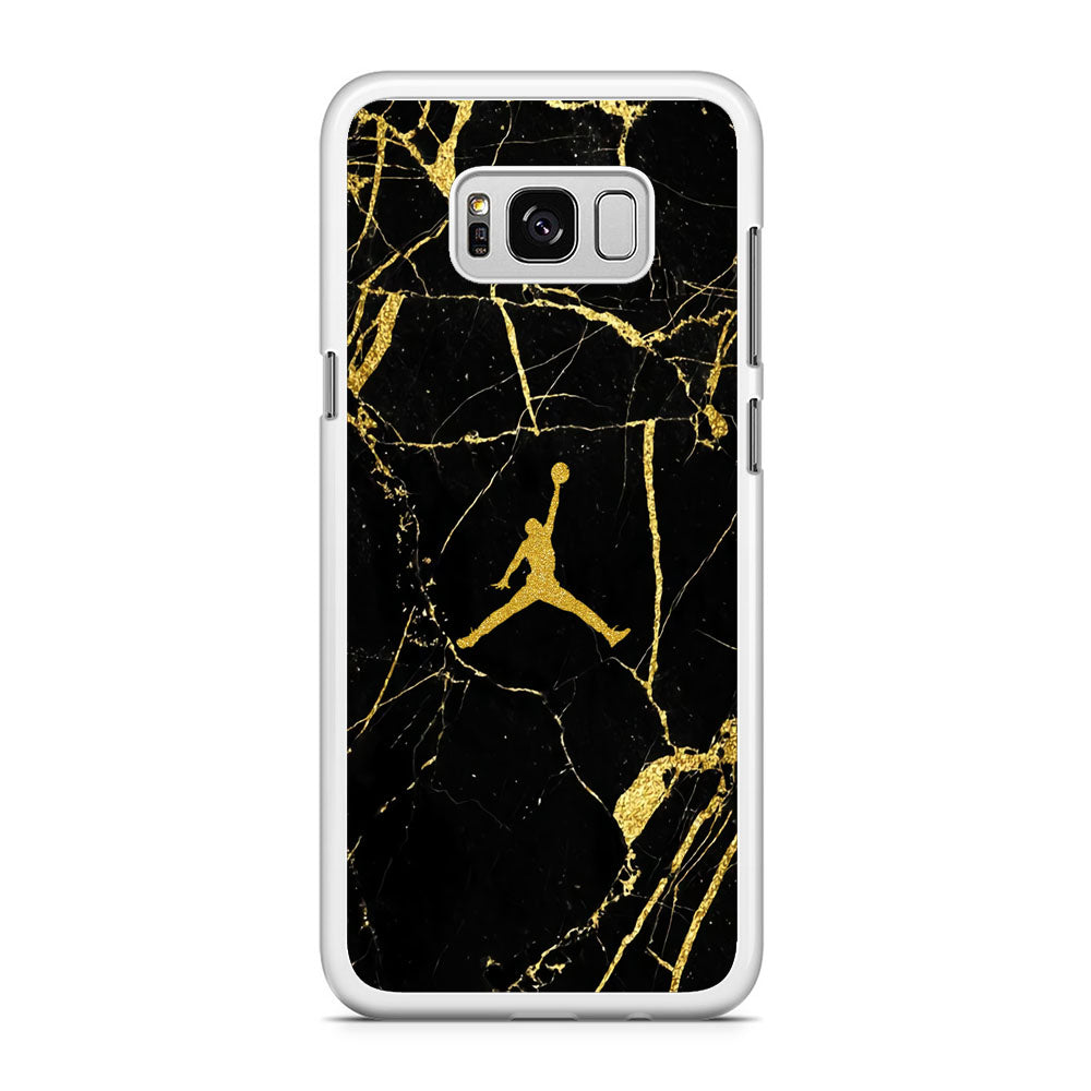 Air Jordan Golden Root Marble Samsung Galaxy S8 Case
