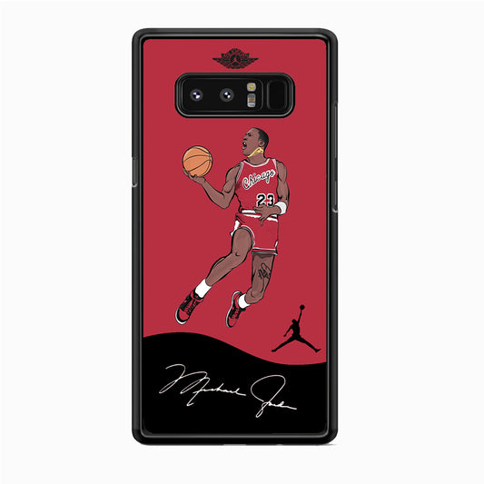 Air Jordan Jump Shoot Samsung Galaxy Note 8 Case