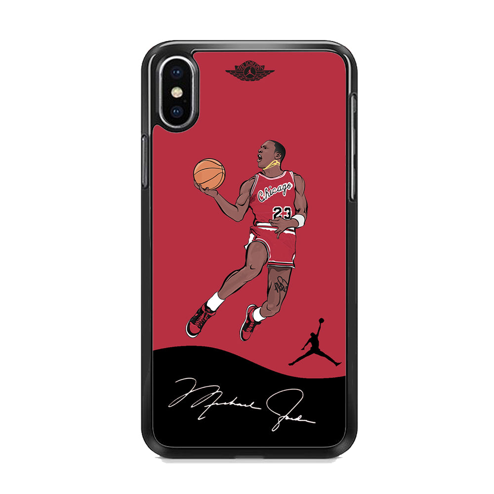 Air Jordan Jump Shoot iPhone X Case