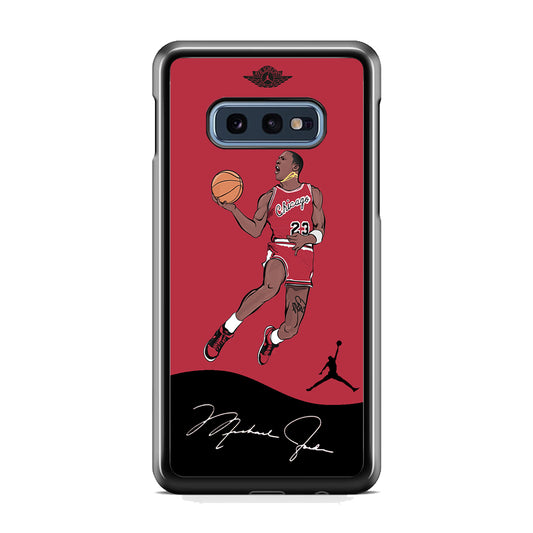 Air Jordan Jump Shoot Samsung Galaxy S10E Case