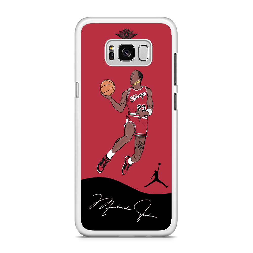 Air Jordan Jump Shoot Samsung Galaxy S8 Case