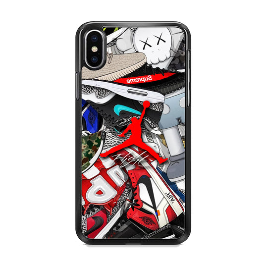 Air Jordan Leader of Layer iPhone X Case