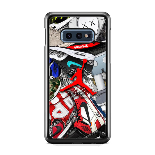 Air Jordan Leader of Layer Samsung Galaxy S10E Case