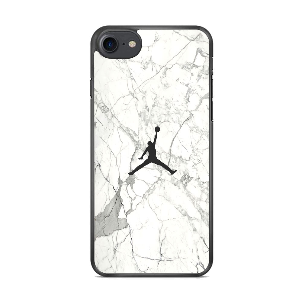 Air Jordan Marble Soft Black iPhone 7 Case