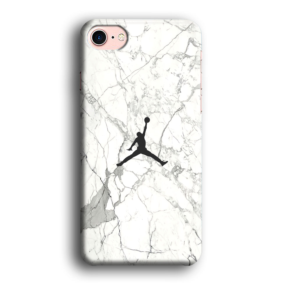 Air Jordan Marble Soft Black iPhone 7 Case