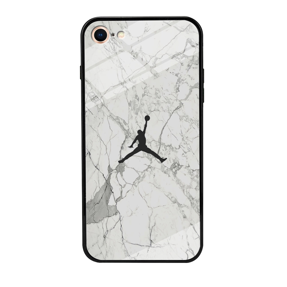 Air Jordan Marble Soft Black iPhone 7 Case