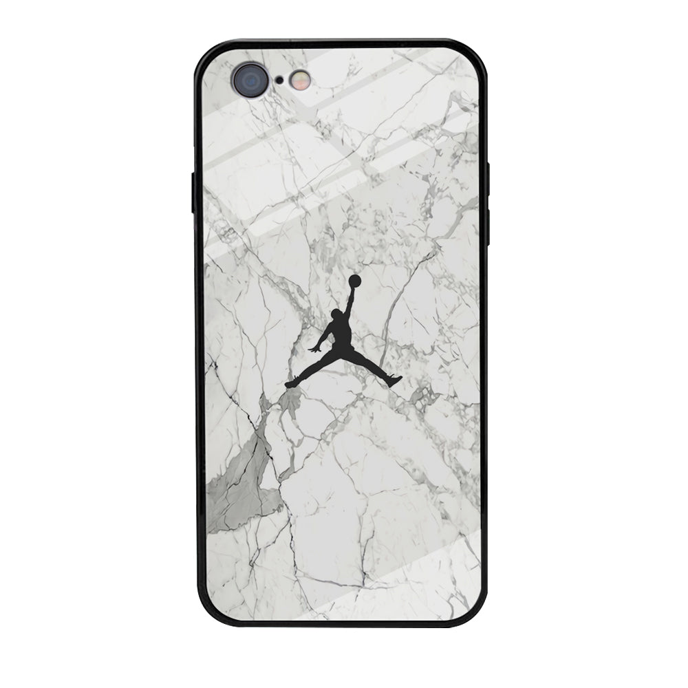 Air Jordan Marble Soft Black iPhone 6 Plus | 6s Plus Case