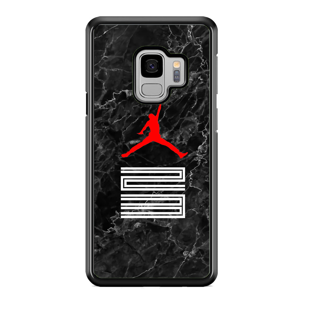 Air Jordan Marble and Retro Samsung Galaxy S9 Case Default Title