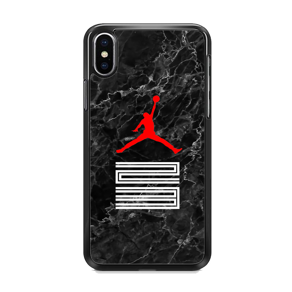 Air Jordan Marble and Retro iPhone XS MAX Case