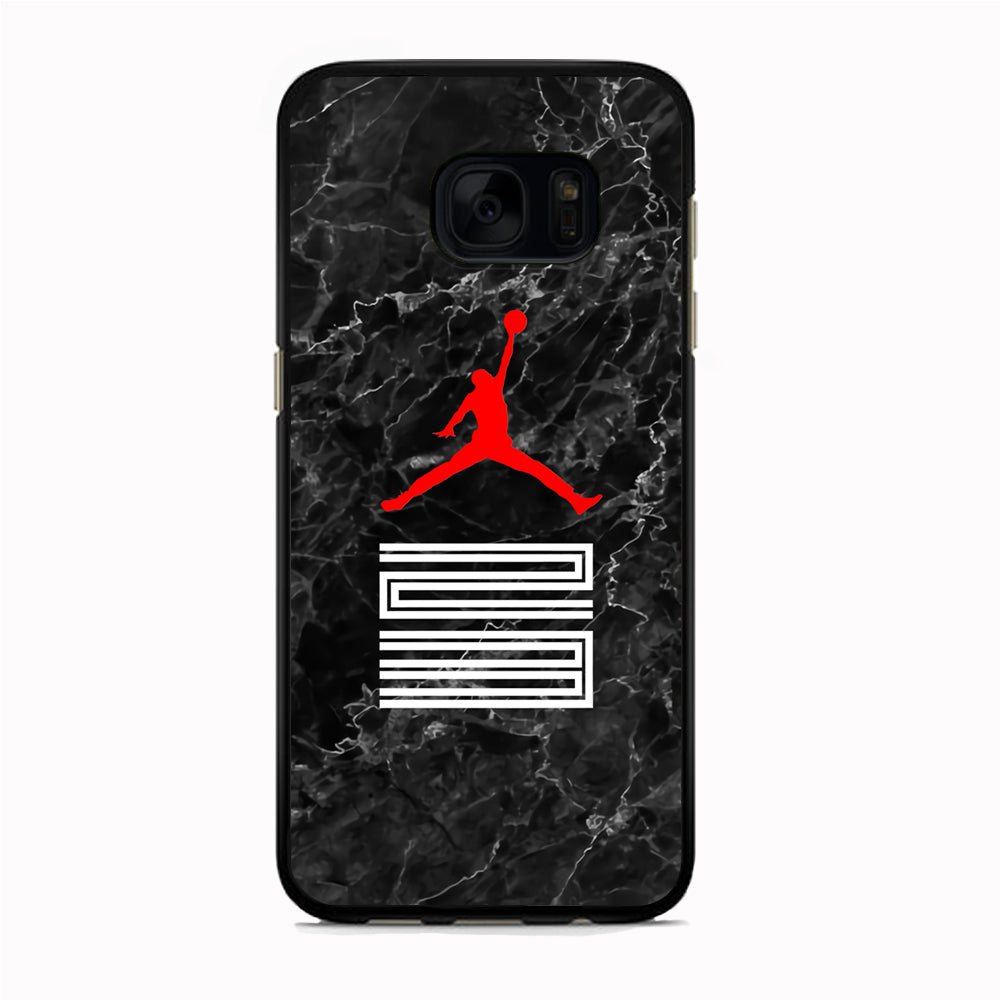 Air Jordan Marble and Retro Samsung Galaxy S7 Case
