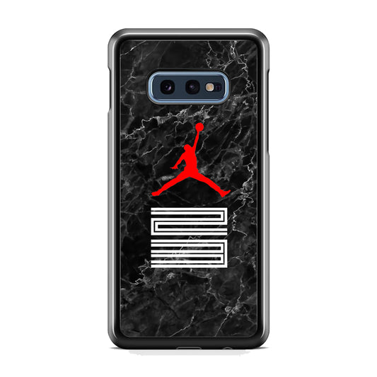 Air Jordan Marble and Retro Samsung Galaxy S10E Case