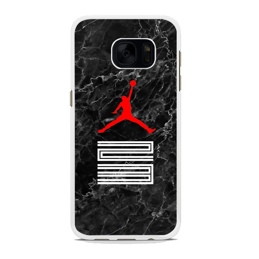 Air Jordan Marble and Retro Samsung Galaxy S7 Edge Case