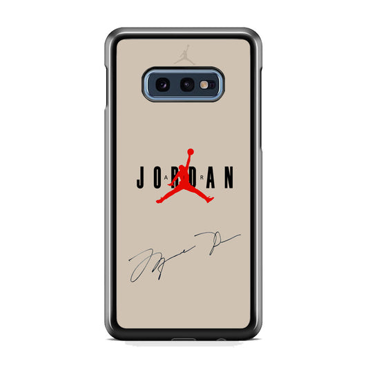 Air Jordan Signature Samsung Galaxy S10E Case