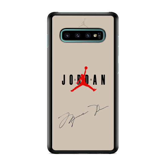 Air Jordan Signature Samsung Galaxy S10 Case