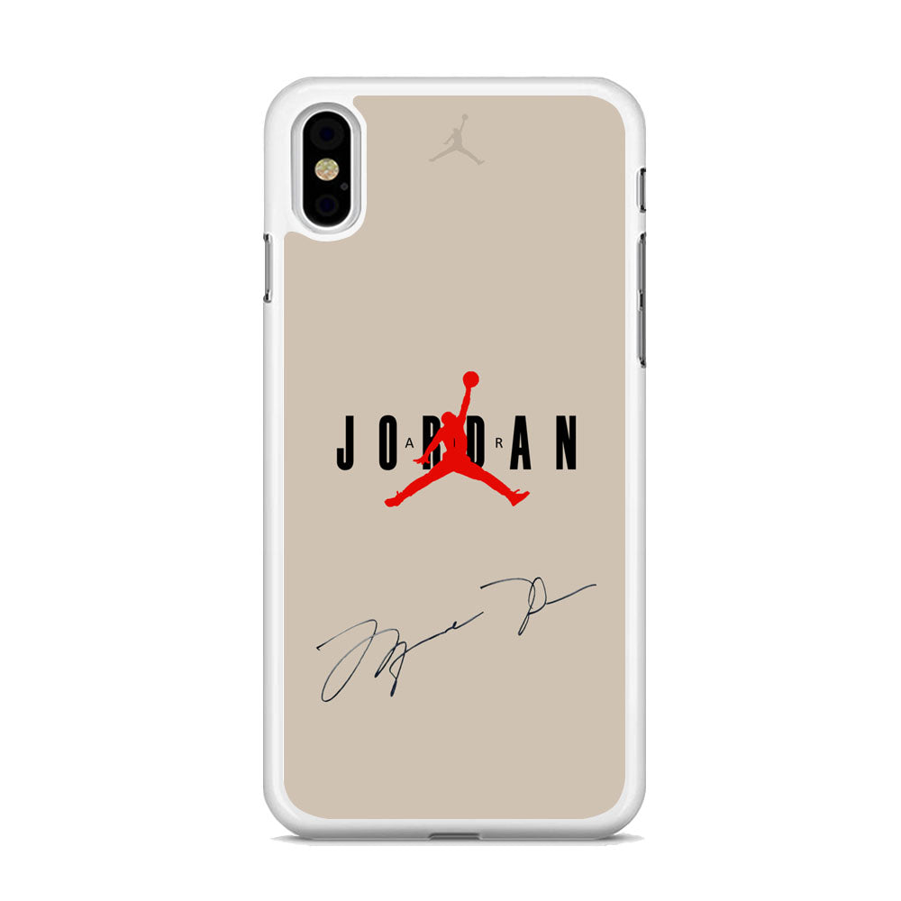 Air Jordan Signature iPhone XS Case