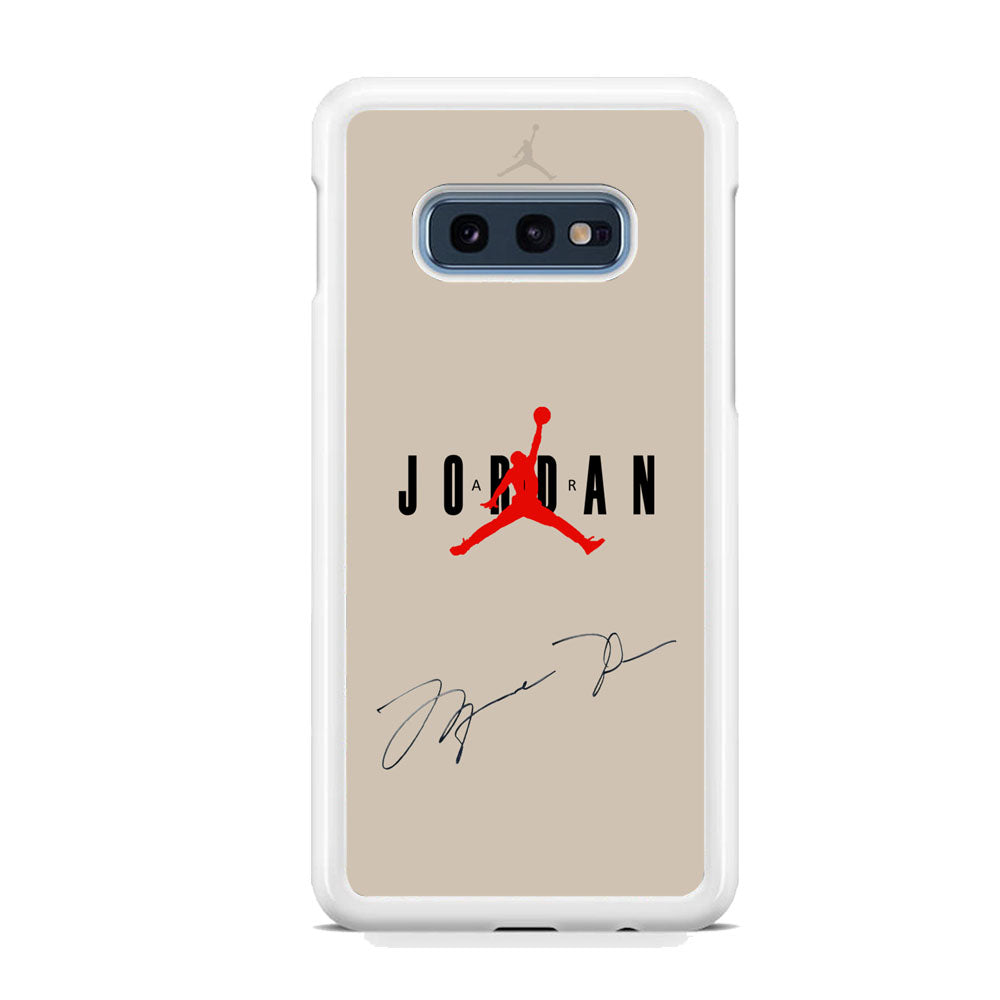 Air Jordan Signature Samsung Galaxy S10E Case